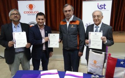 IST firma convenio de colaboración de CPHS con Codelco