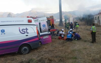 IST participa en simulacro de emergencia en Quillota