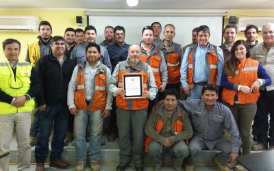 ICV celebró 1 millón de horas sin accidentes en Faena Manto Verde