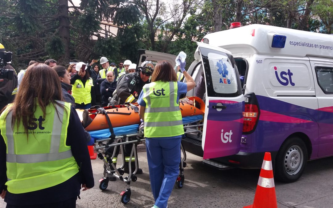 Simulacro de emergencia en el Congreso Nacional