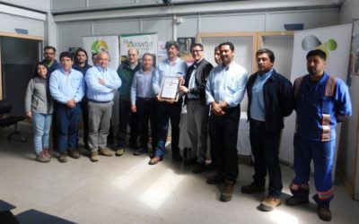 Comité Paritario de Axinntus Huasco recibe certificación SAC