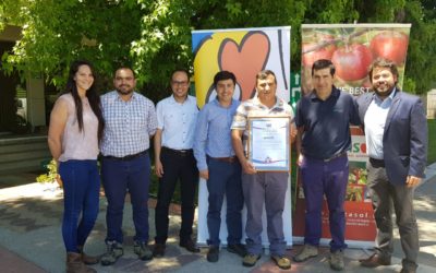 IST entrega certificación SAC a CPHS de Agroindustrial Frutasol