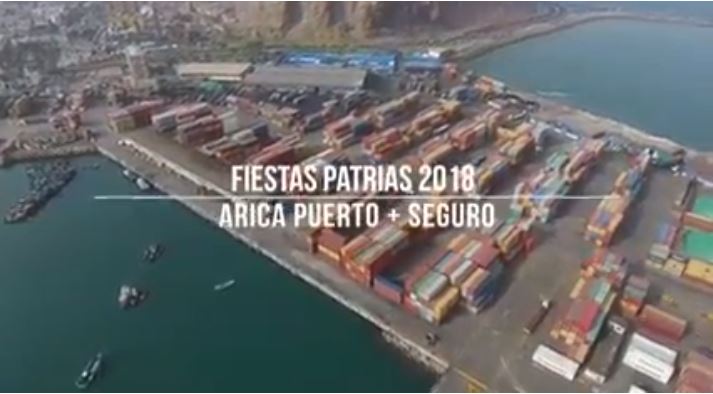 VIDEO: Terminal Puerto Arica lanza campaña preventiva para las Fiestas Patrias