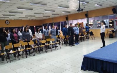 Taller de uso y cuidado de la voz en Liceo Mixto de Los Andes