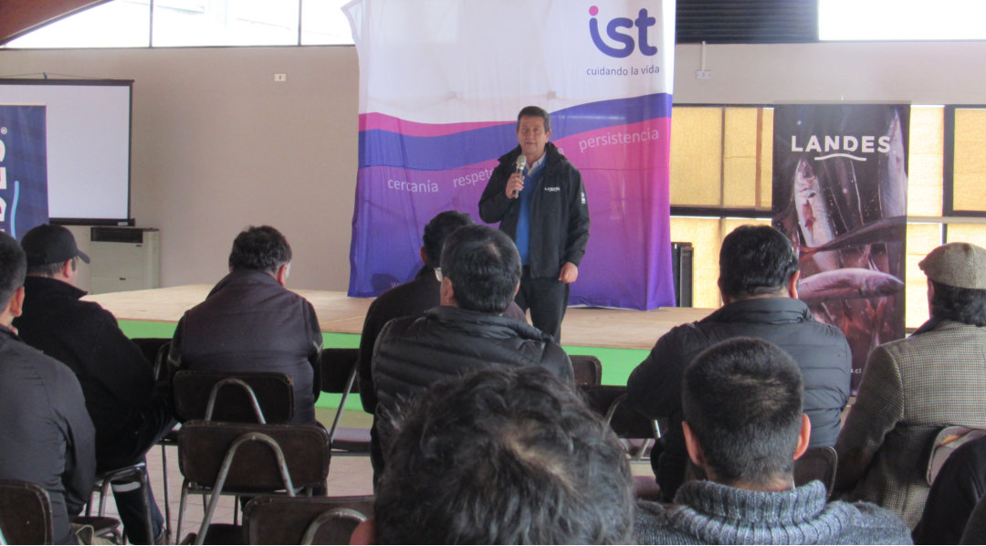 IST participó en la semana de la prevención en Pesquera Landes