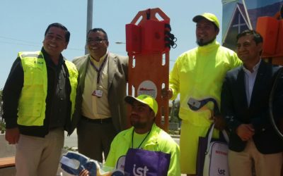 IST entrega implementos de seguridad para playas de Los Vilos