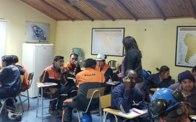 IST capacitó a 50 trabajadores de Recauchajes Mineros Bailac