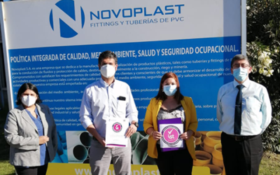 «Certificación Sello Covid-19 empresa NOVOPLAST»