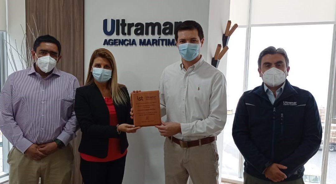 Ultramar Agencia Marítima, 4 años sin accidentes laborales.