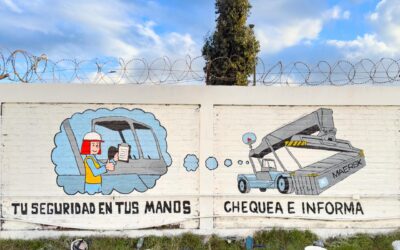 ¡Conoce el mural de prevención IST realizado en Maersk!