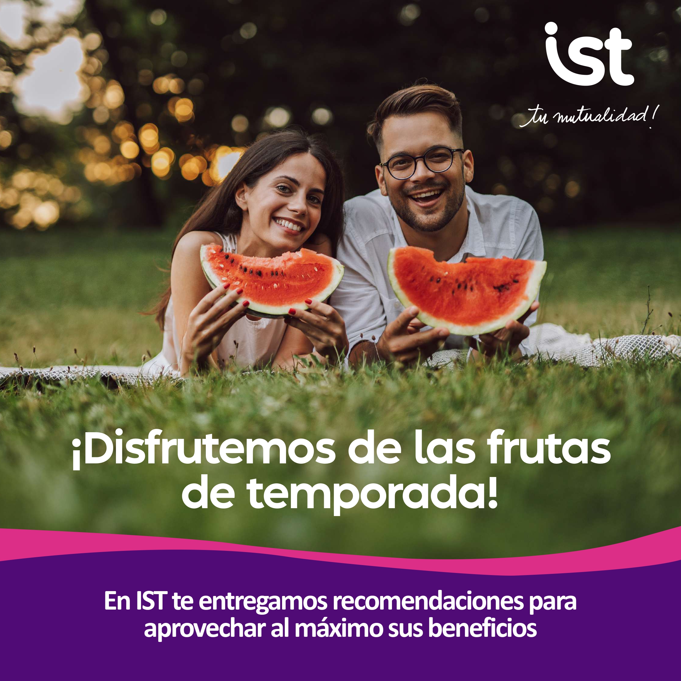 recomendaciones IST frutas de verano