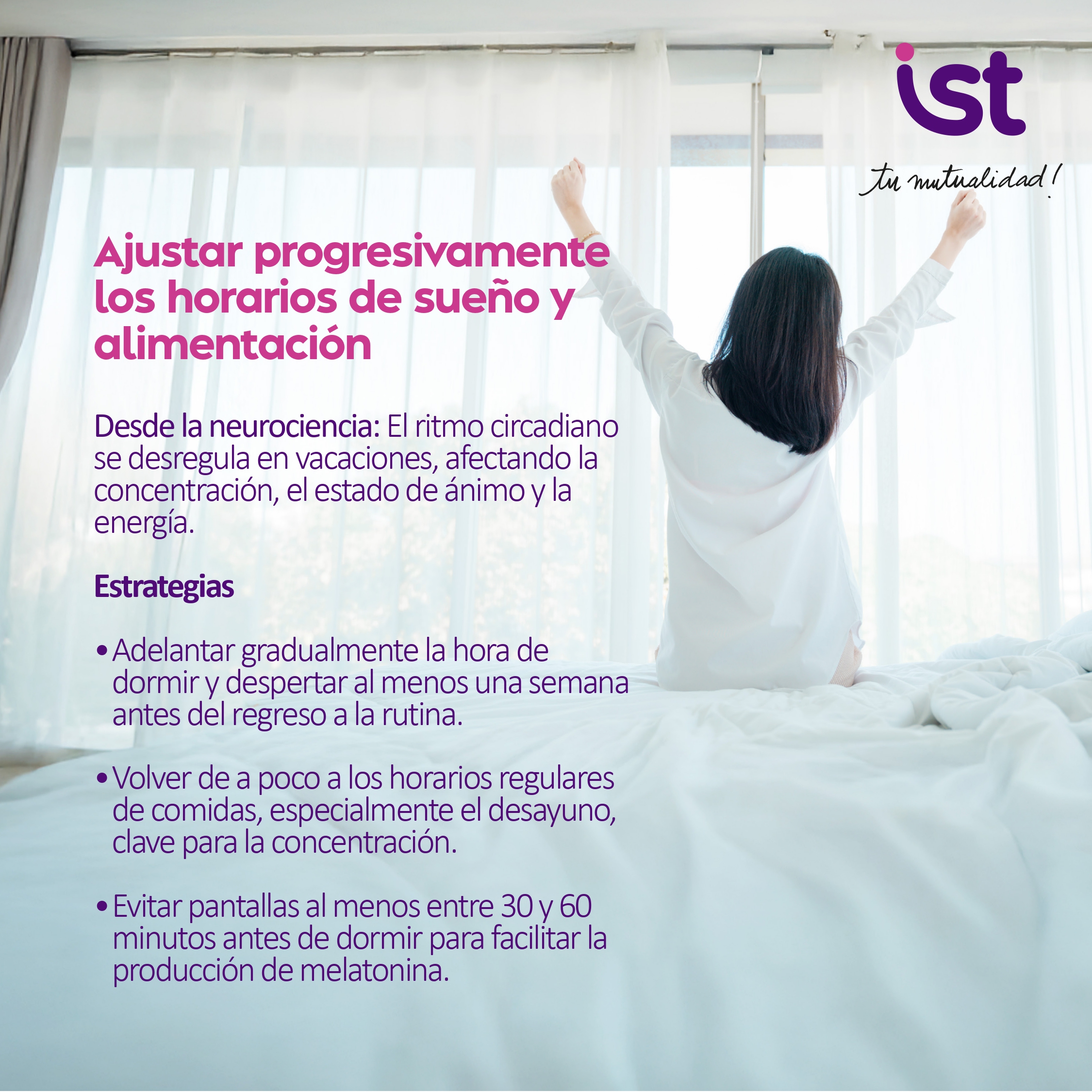 Recomendaciones IST vuelta a Marzo 