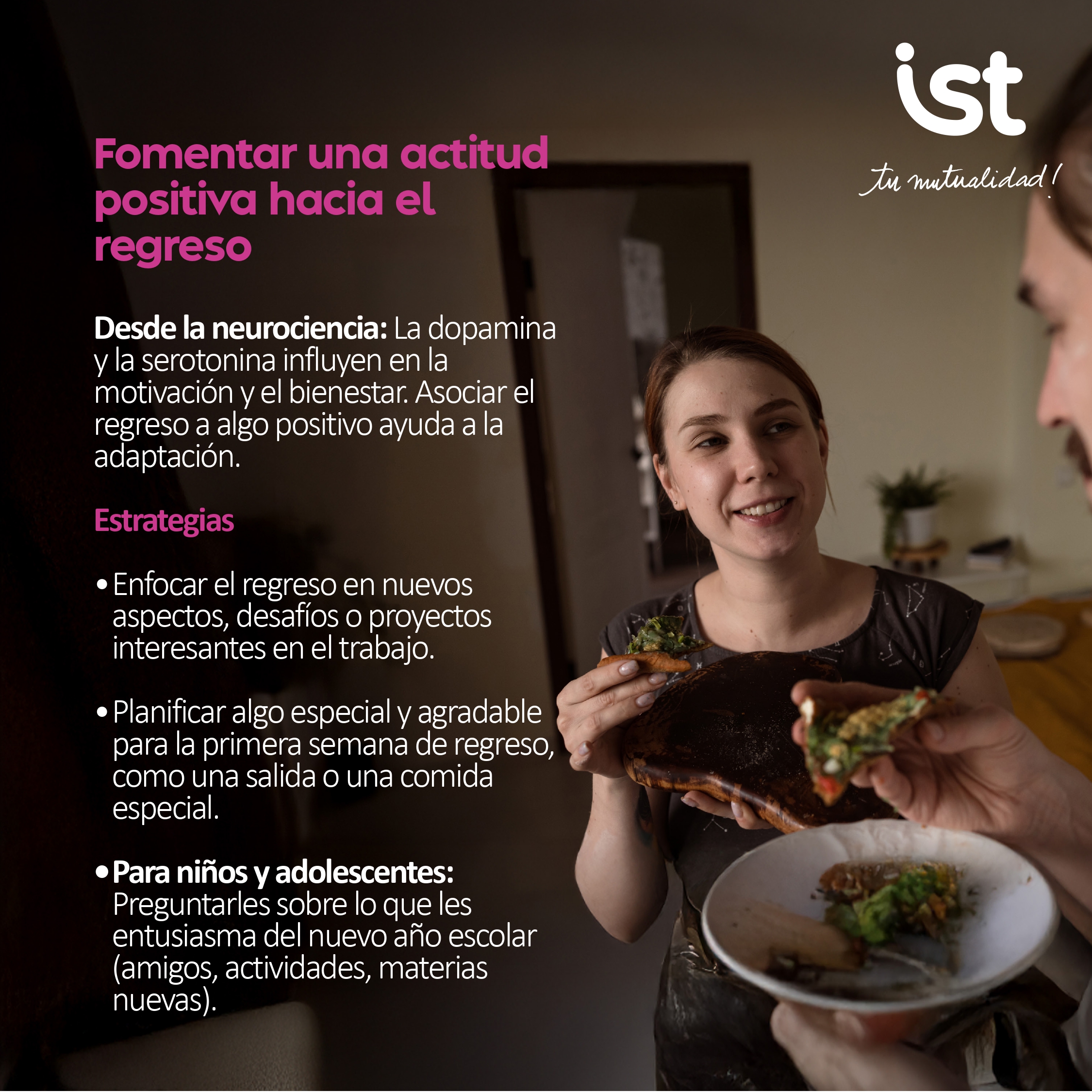 Recomendaciones IST vuelta a Marzo 