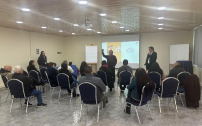 Exitosa jornada de capacitación con gremios en Los Andes