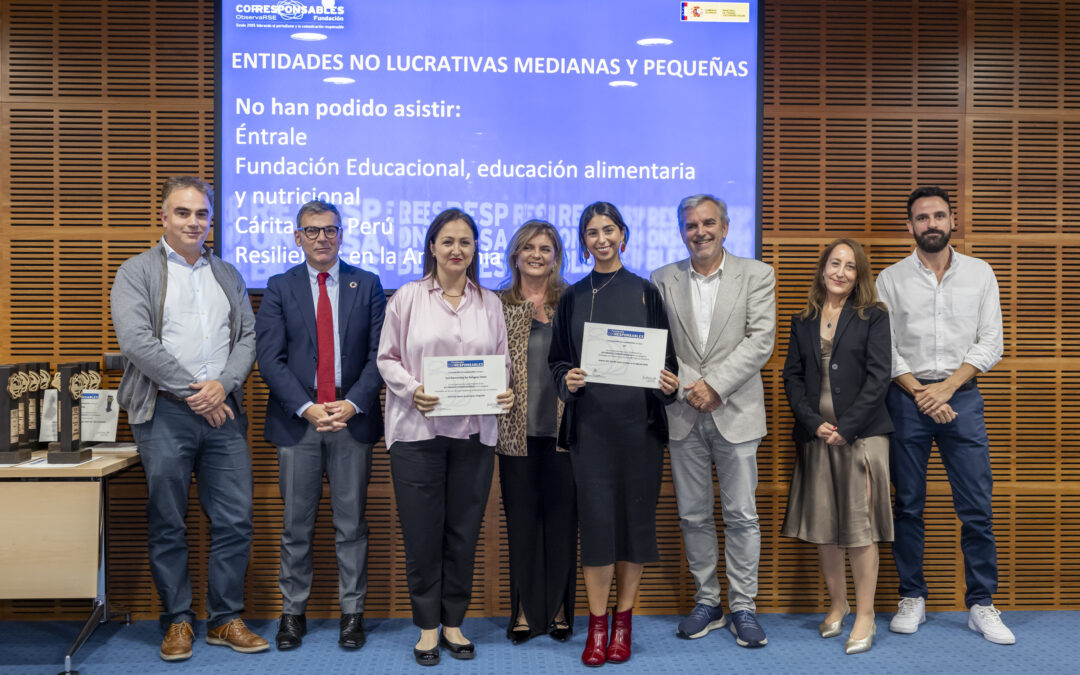 ¡Fuimos destacados en los XVI Premios Corresponsables!