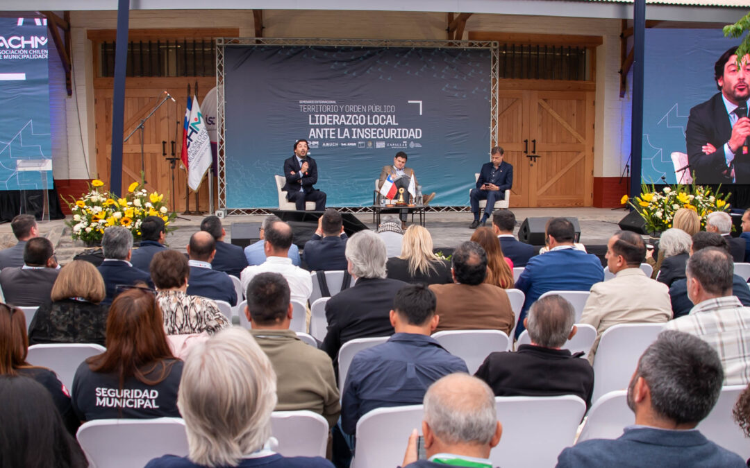 IST participa en Seminario Internacional sobre liderazgo local y seguridad territorial 